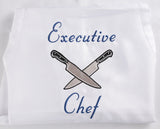 Executive Chef Apron with Chef's hat