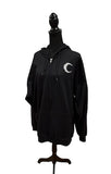 Celtic Moon Owl full Zip Hoodie Sweatshirt