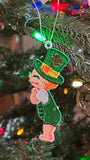 St Patrick's Day Boy FSL Ornament