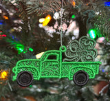 Shamrock Truck FSL Ornament