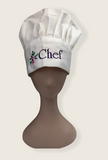 Chef-in-training Flowers Child's Apron and Matching Chef's hat