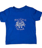 Maryland Greek Toddler Embroidered T-shirt