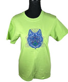 Children's T-shirt with Embroidered Celtic Wolf