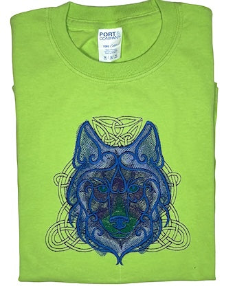 Children's Celtic Wolf T-shirt