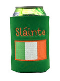 Irish Slainte Embroidered Can Cooler