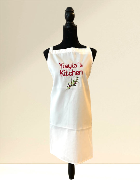 Yiayia's Kitchen English Apron