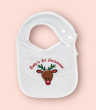 Baby's 1st Christmas Baby Bib