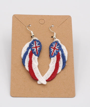 UK Feather FSL Earrings