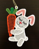 Easter Bunny FSL Ornament