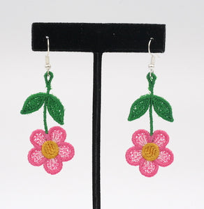 Flower FSL Earrings