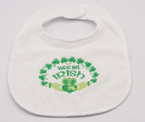 Wee Bit Irish Embroidered Baby Bib