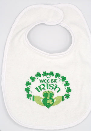 Wee Bit Irish Baby Bib