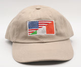 Irish-American Flag Embroidered Baseball Cap