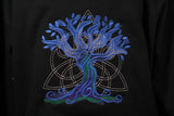 Celtic Tree Embroidered Sweatshirt