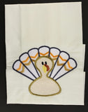 Turkey Embroidered Tea Towel/Kitchen Towel/Dish Towel