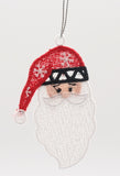Santa Head FSL Ornament