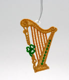 Celtic Harp FSL Ornament