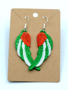 Irish Feather Earrings