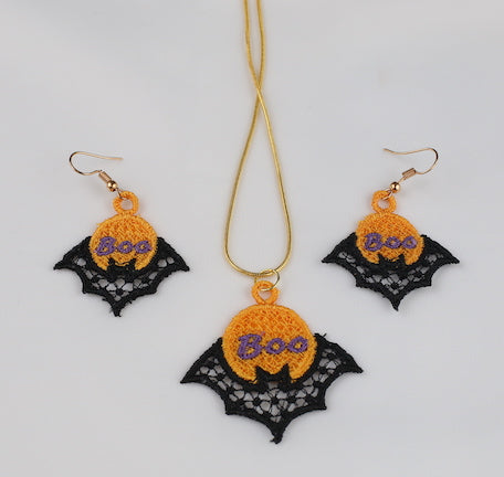 Bat Jewelry Set
