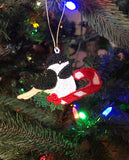 Bird with Candy Cane FSL Ornament