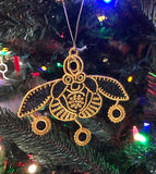 Minoan Bee FSL Ornament