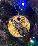 Violin FSL Ornament