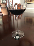 Celtic FSL Wine Glass Charms - Large Teardrop