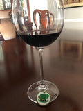 Celtic FSL Wine Glass Charms - Large Round