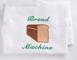 Bread Machine Embroidered Apron