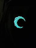 Celtic Moon Owl Embroidered Sweatshirt