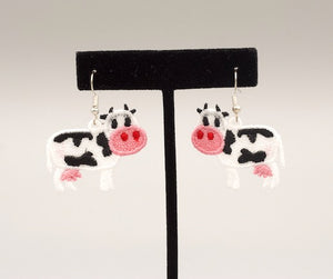 Cow FSL Earrings