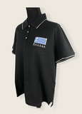 Greek Flag Embroidered Women's Polo Shirt