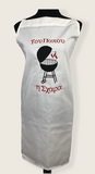 Papou's Grill Greek Embroidered Apron