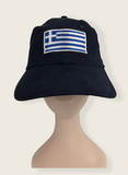 Greek Flag Embroidered Baseball Cap