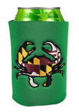 Maryland Crab Embroidered Can Cooler
