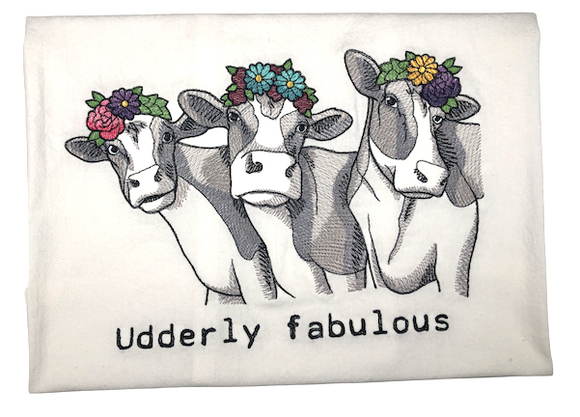 Udderly Fabulous Tea Towel