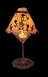 Musical  notes FSL Wine Glass Shade and Coaster