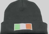 Irish Flag Embroidered Beanie