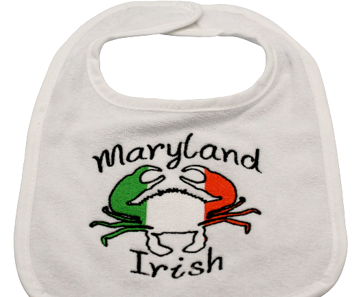 Maryland Irish Baby Bib