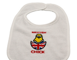 British Chick Baby Bib