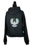 Celtic Moon Owl Embroidered Sweatshirt