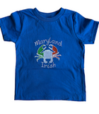 Maryland Irish Toddler Embroidered T-shirt