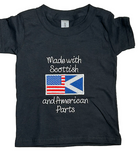 Made with Scottish and American Parts Toddler T-shirt