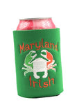 Maryland Irish Embroidered Can Cooler